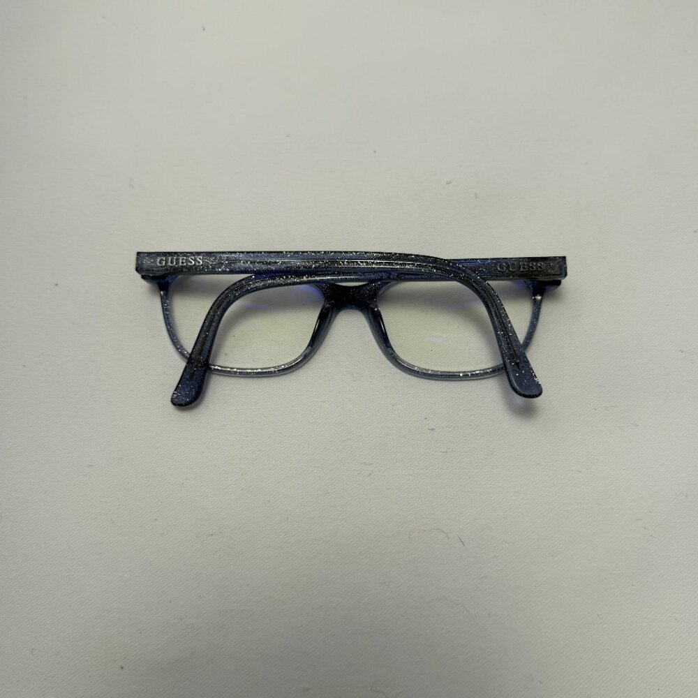 Guess Navy Glitter Eyeglasses - Frames only - Picture 7 of 7